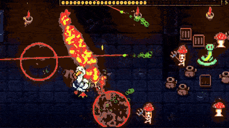 Furcifer's Fungeon horror roguelite browser game