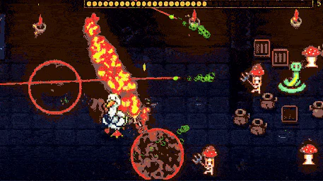 Furcifer's Fungeon horror roguelite browser game