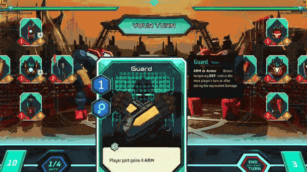 Megabattle action strategy rogue game