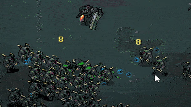 Grimdark Survivors roguelite shooting game